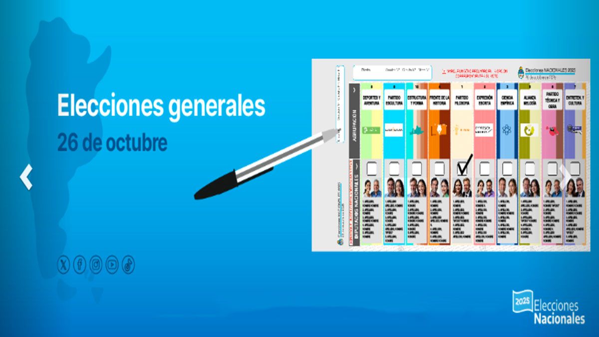 Cómo seguir al instante el resultado electoral en todo el país. (Foto: Cámara Nacional Electoral)