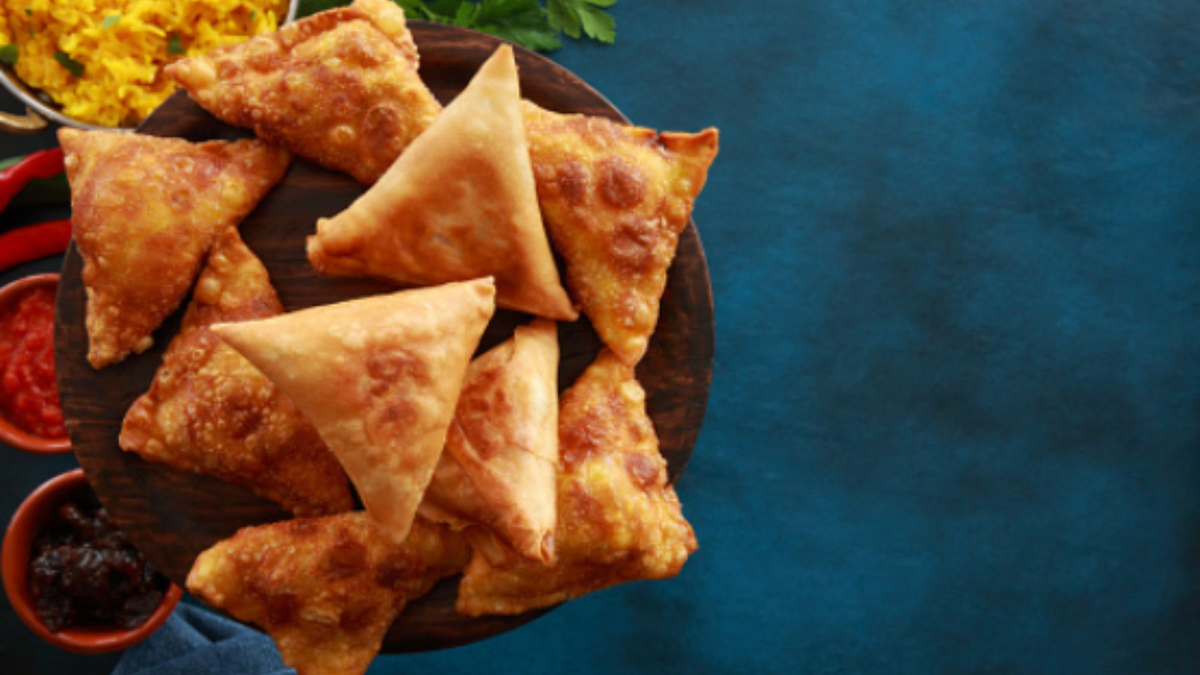 SAMOSAS receta: combinación de texturas y sabores en CADA BOCADO 
