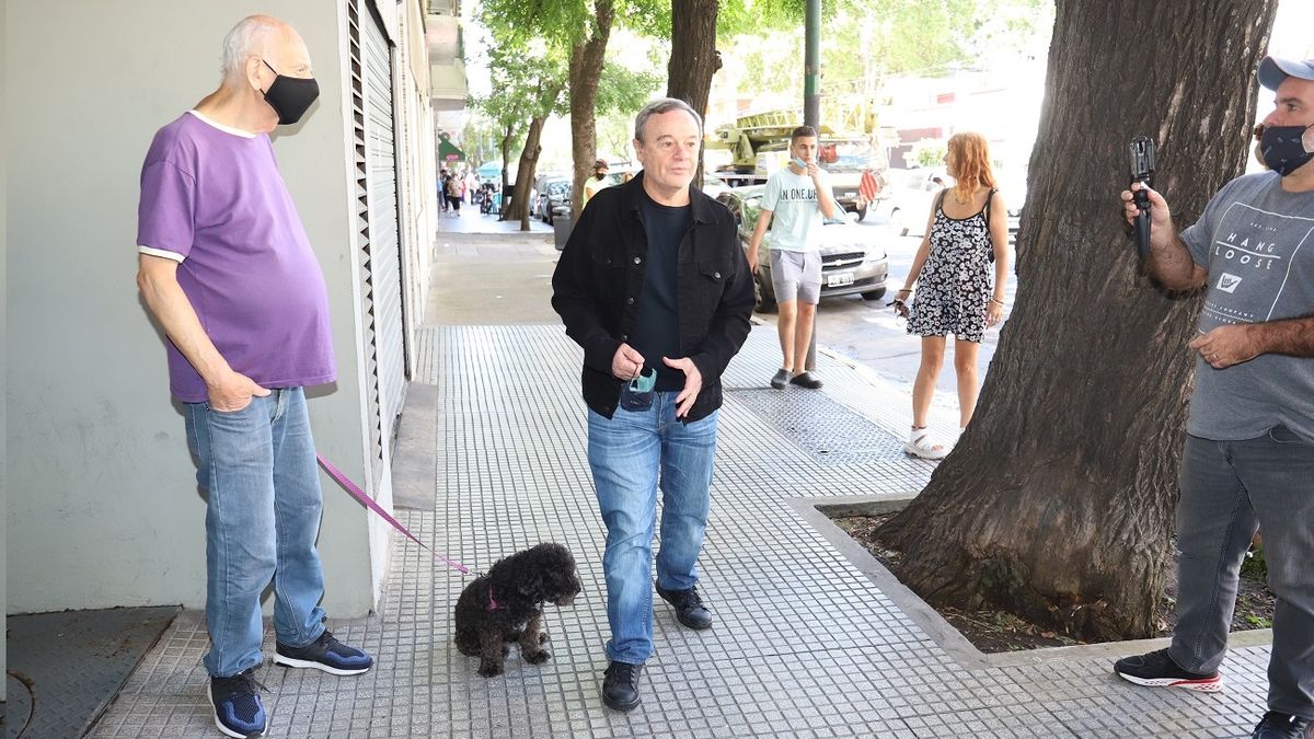 Pablo Codevila en la despedida a Rozín&nbsp;