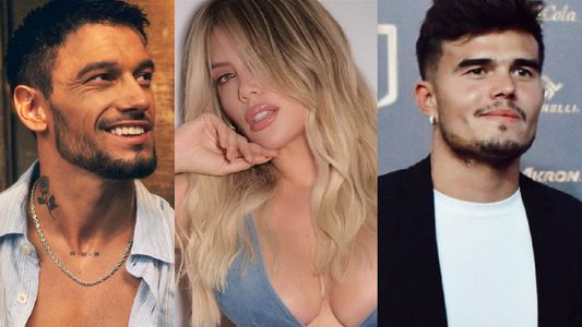 Los mensajes hot de Wanda Nara al futbolista Daniel Guzmán que complican su romance con Agustín Bernasconi