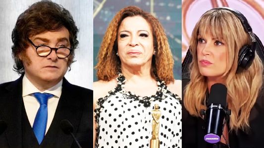 La fuerte reacción de Milei contra Viviana Canosa tras el discurso de Lizy Tagliani en los Martín Fierro