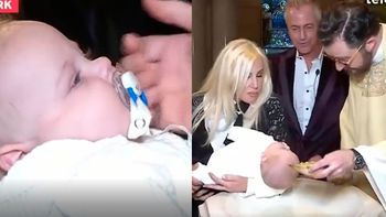 Marley bautizó a su hijo Mirko: Susana y Coco Fernández son los padrinos