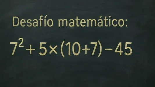 Desafío matemático: ¿en cuánto tiempo lográs resolverlo?