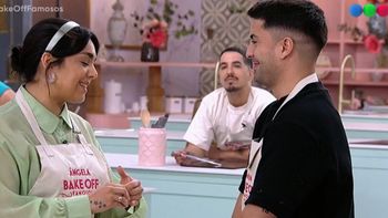 El romántico gesto de Ángela Leiva a Gastón Edul en Bake Off Famosos: Me ruborizo