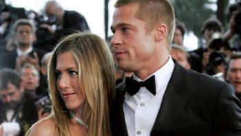 Brad Pitt y Jennifer Aniston, juntos en Italia
