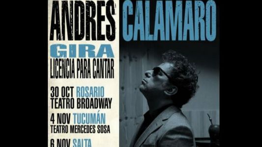 Andrés Calamaro anunció nuevos shows en el país