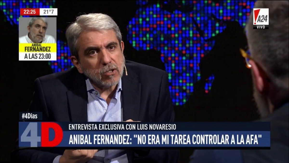 Aníbal se defendió de la imputación por Fútbol para Todos: “No era mi tarea controlar la AFA, si no tendría que ser Superman”