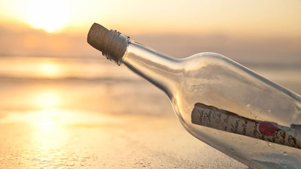 Ahora guardaré la botella para siempre junto con otros recuerdos. No puedo creerlo