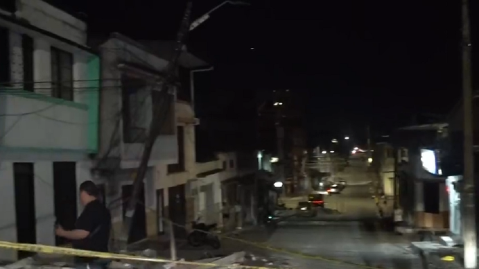 Vivos de milagro: A24 llegó a una de las zonas más afectadas por el terremoto en Colombia y habló con sobrevivientes