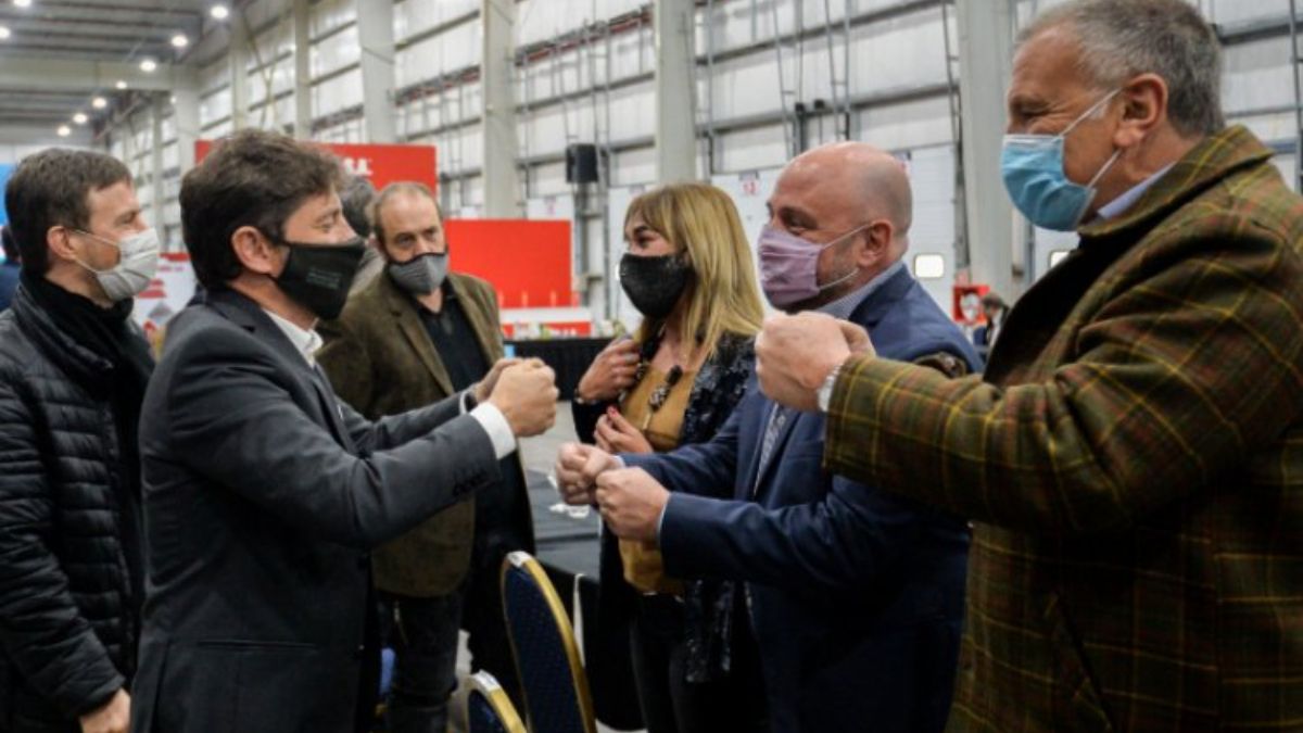 Axel Kicillof recorrió la planta de la empresa Marolio en General Rodríguez.&nbsp;