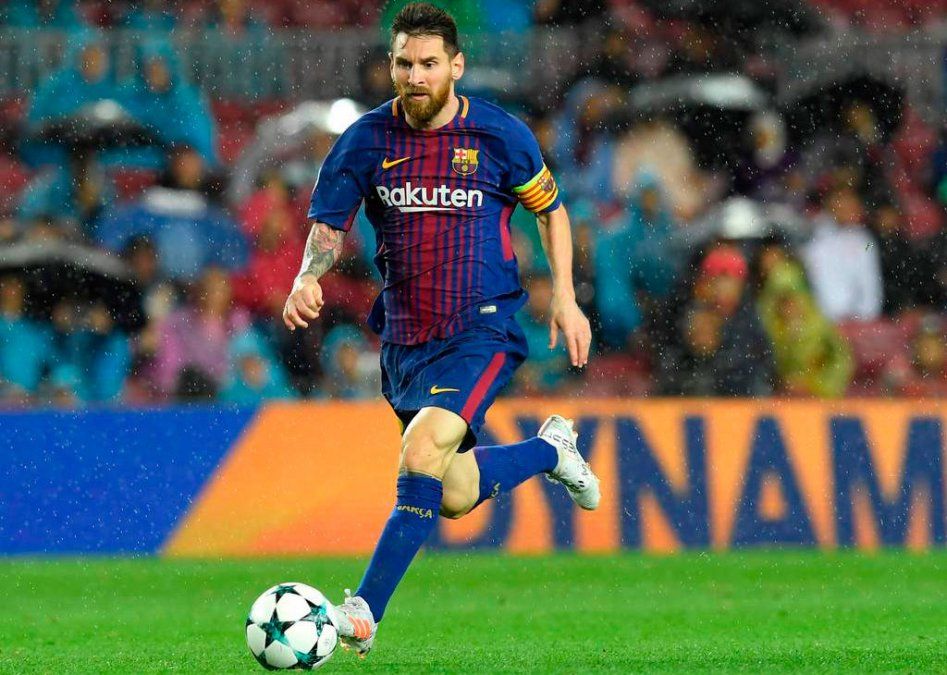 Lionel Messi es el delantero que menos metros recorre de la Champions League