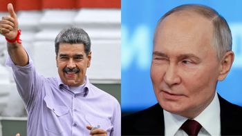 Vladimir Putin felicitó a Nicolás Maduro tras asumir su tercer mandato como presidente de Venezuela