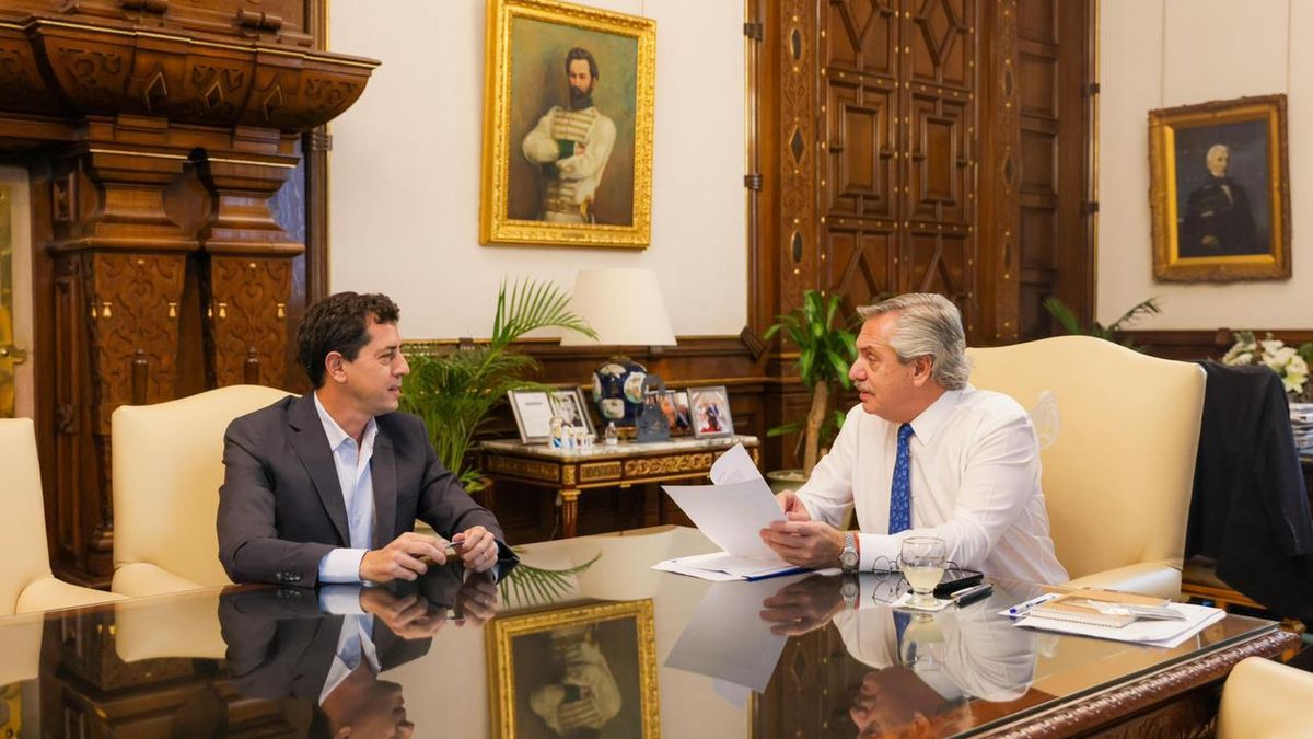 El presidente Alberto Fernández se reunió con el ministro del Interior