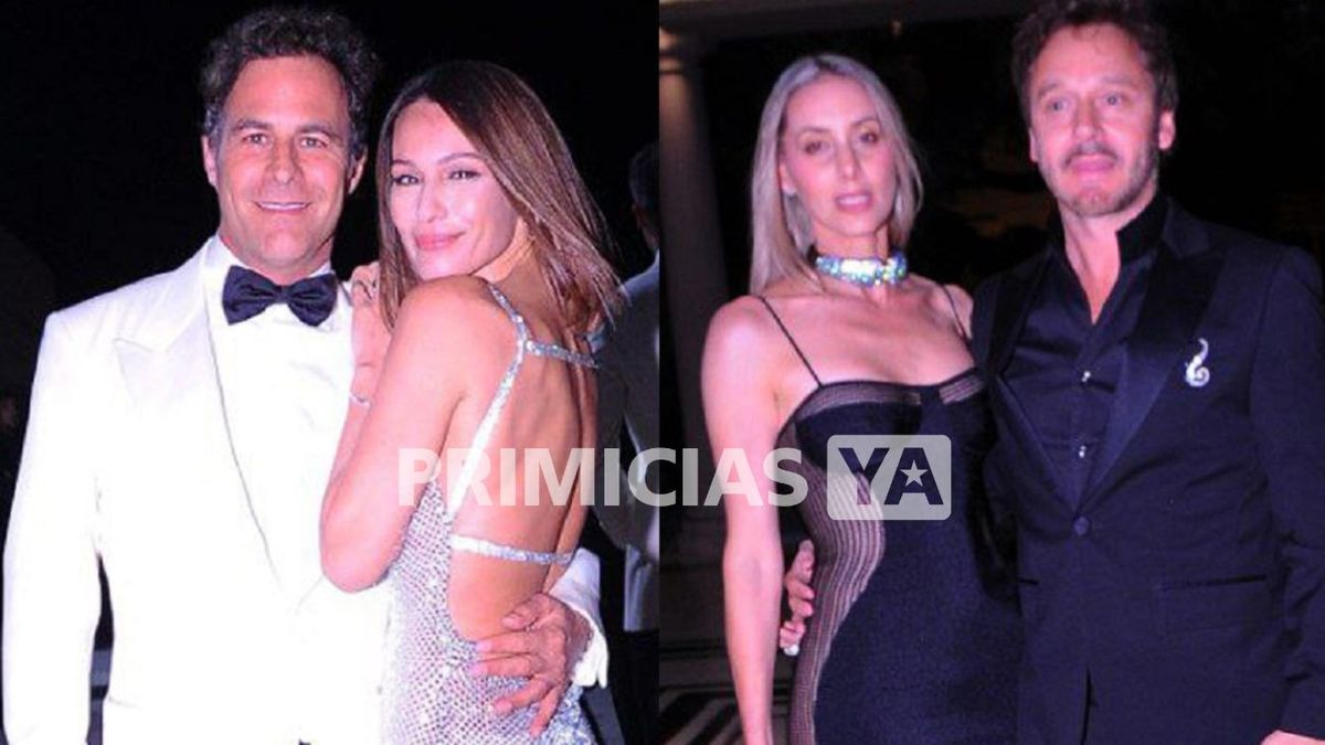 Pampita y Benjamín Vicuña se reencontraron con sus parejas en un evento: las fotos con sus reacciones