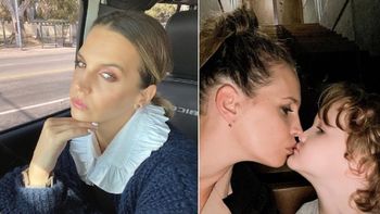 la foto de sabrina garciarena con su hijo que genero polemica