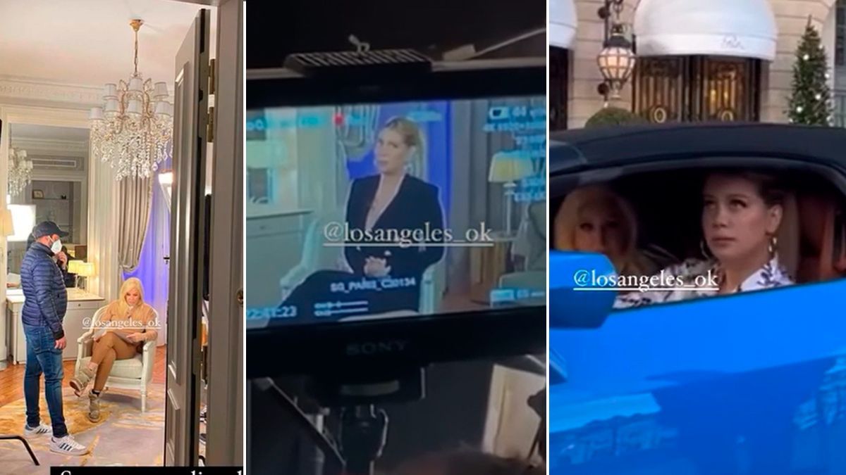 Wanda Nara y Susana Giménez