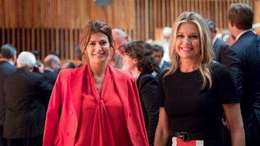 Juliana Awada, con Máxima en un evento donde se abogó por el “empoderamiento de las mujeres”