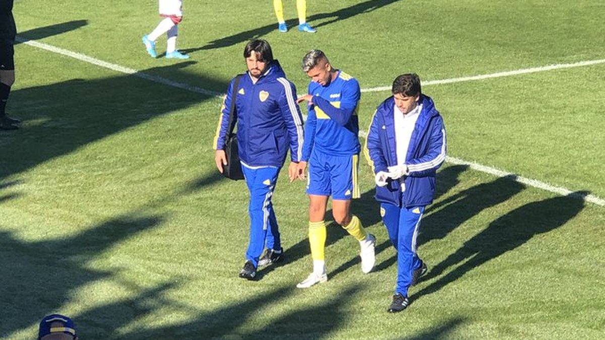 Boca: Almendra jugo en Reserva
