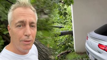 Marley sufrió destrozos en su casa por la fuerte tormenta y subió un impactante video: Mirko se asustó y...