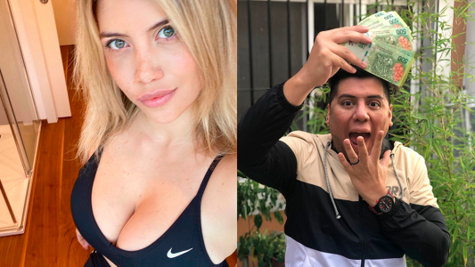 Wanda le quiso cobrar una disparatada suma a su fan para hacer un vivo con él