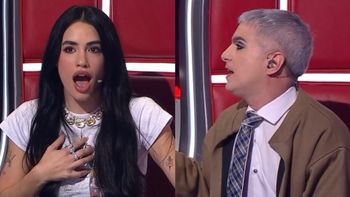 no te hablo nunca mas: picante cruce entre lali esposito y ale sergi por un participante en la voz argentina