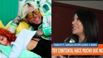 La reacción de Charlotte Caniggia cuando le preguntaron por la relación de Alex con Melody Luz
