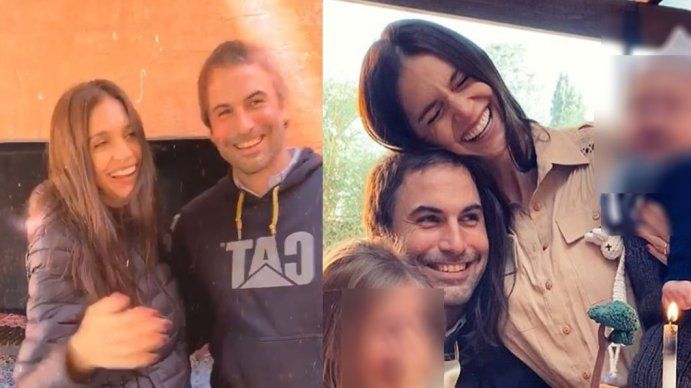 La graciosa e inesperada foto familiar de Zaira Nara en el día del cumpleaños de su pareja: Juro que nunca...