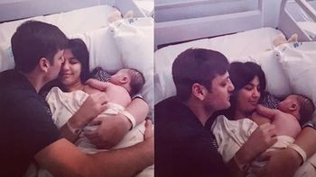 La primera foto pública de Olivia, la hija de Rodrigo de la Serna