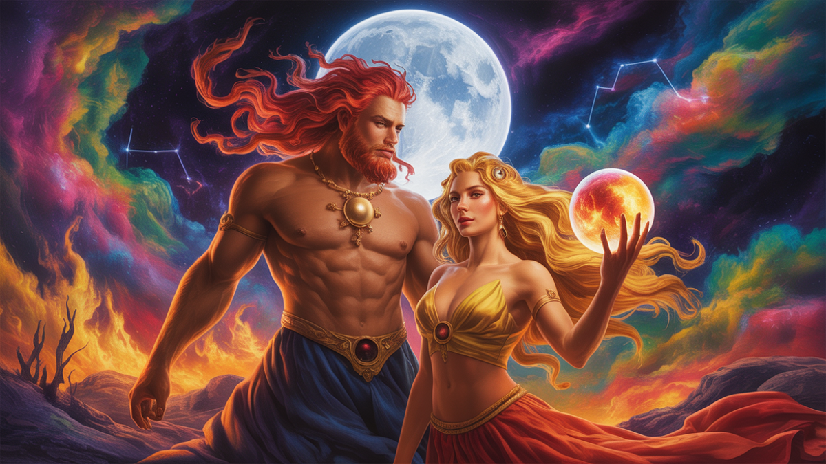 Luna en Aries y Marte en Leo: los 4 signos más beneficiados por esta poderosa conjunción de fuego. Foto: ChatGPT