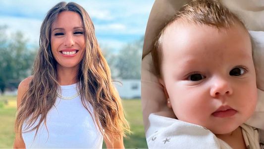 Así dio los primeros pasos Ana, la hija de Pampita y Roberto García Moritán