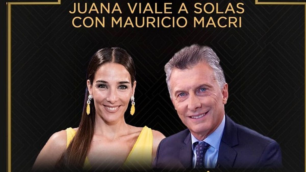 Este sábado Juana Viale recibirá en 'La noche de Mirtha Legrand' al ex presidente Mauricio Macri en la pantalla de El Trece. 