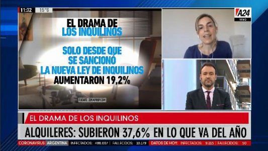 El drama de los inquilinos: subieron en promedio 37,6% los alquileres