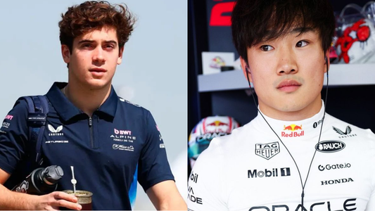 ¡Innecesario! El gesto obsceno de Tsunoda a Colapinto en su regreso a la F1