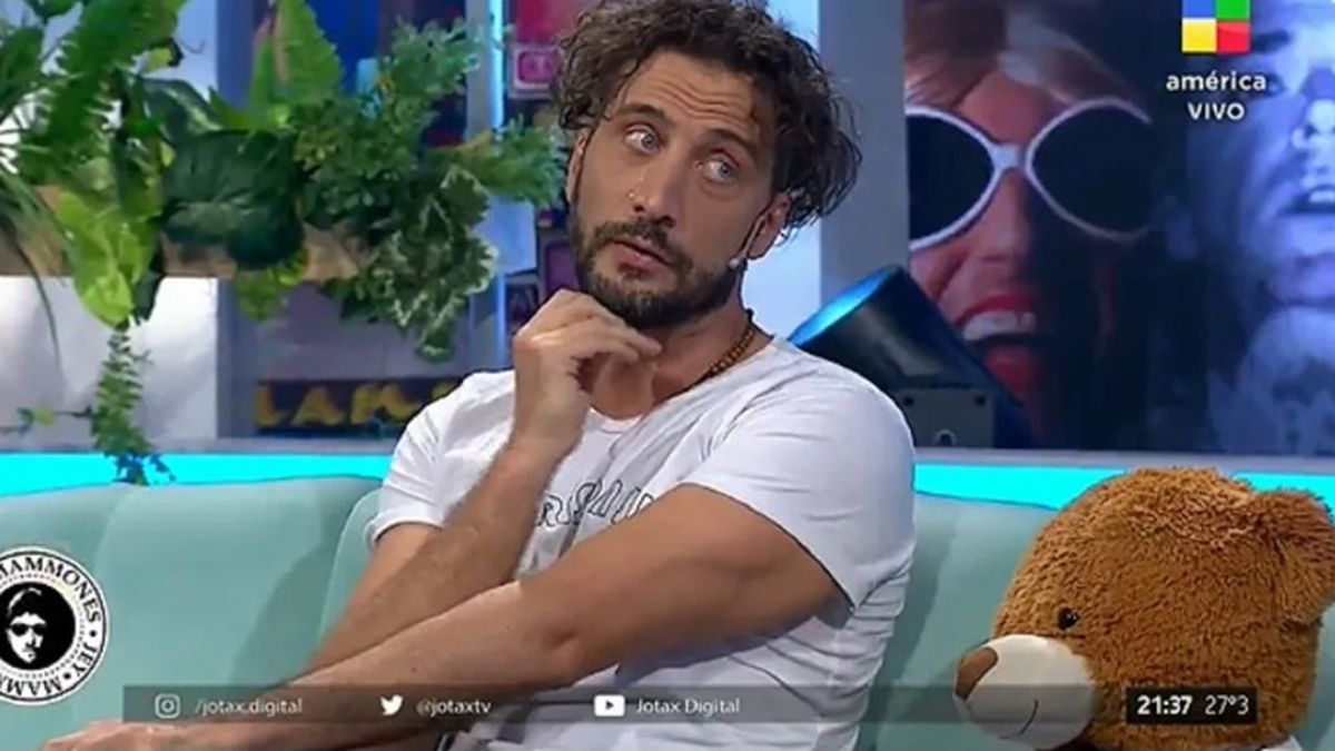 Luciano C&aacute;ceres en su paso por el exitoso Los Mammones en la pantalla de Am&eacute;rica TV, durante 2021.&nbsp;