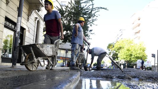 El empleo en la construcción se recuperó y alcanzó los niveles de 2019