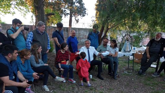 VIDEO | Alberto se encomienda a Dios: fue a rezar a Luján para revertir el resultado de las Paso