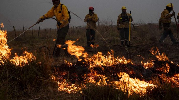 La frase del gobernador de Corrientes que trajo alivio a los productores golpeados por los incendios