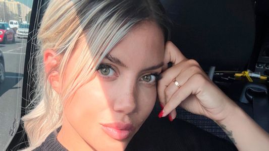 El peor momento de Wanda Nara: separada y sin empleada la grabaron limpiando su casa