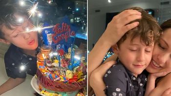 Pampita y Benjamín Vicuña, emocionados por el cumpleaños de Benicio