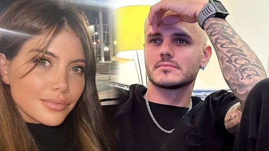 Mauro Icardi le sacó una foto desnuda a Wanda Nara y la compartió en sus redes