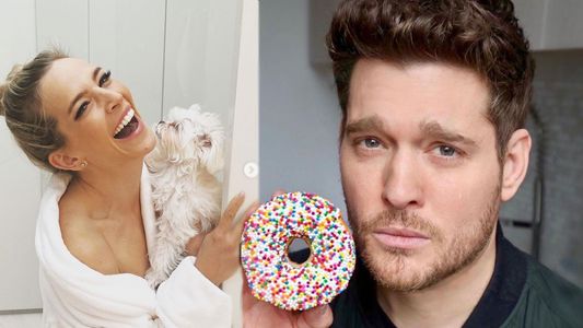 La inesperada foto de Michael Bublé, el marido de Luisana Lopilato, que revolucionó las redes