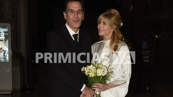 Las fotos de la boda íntima de Karina Rabolini e Ignacio Castro Cranwell: Quería algo sencillo