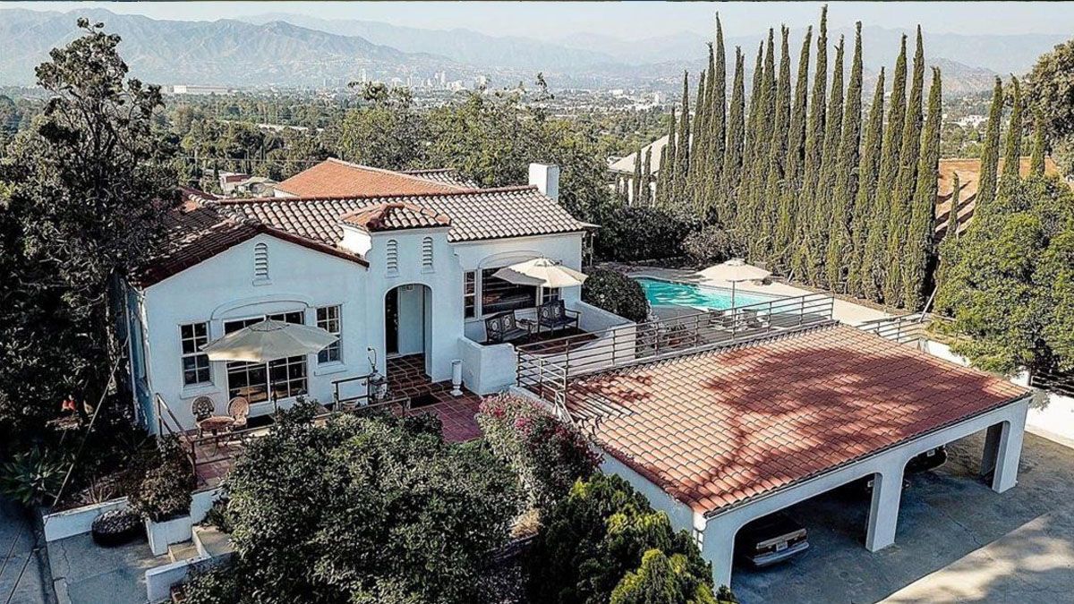 La casa en la que el clan Manson asesinó a Leno y Rosemary La Bianca.