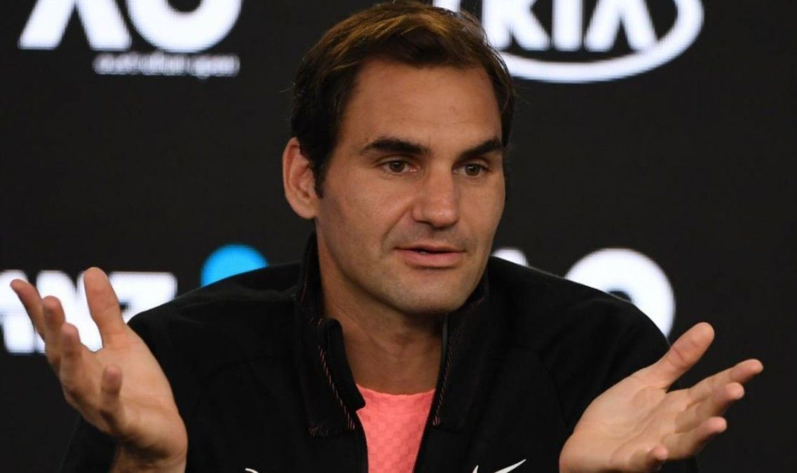 Federer, filoso con Piqué: Nunca lo conocí, así que no sé en qué necesitamos trabajar