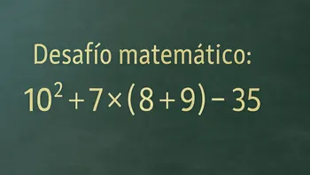 Desafío Matemático: este reto depende de una decisión clave