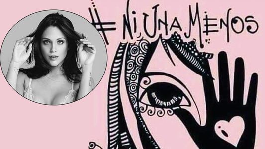 Barbie Vélez se sumó a la campaña #NiUnaMenos con un fuerte mensaje