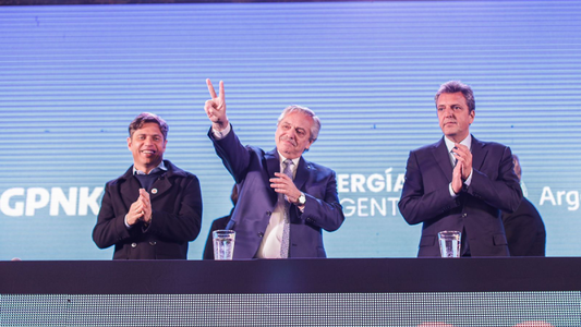 Gasoducto Néstor Kirchner: Alberto Fernández agradeció a los millonarios solidarios y Sergio Massa defendió la liberación de las reservas del BCRA