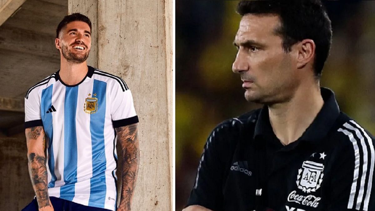 El fuerte reto de Lionel Scaloni a Rodrigo de Paul a 4 meses del Mundial