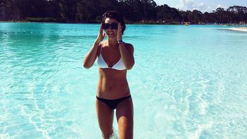 Las fotos de las vacaciones de Agustina Cherri en Uruguay