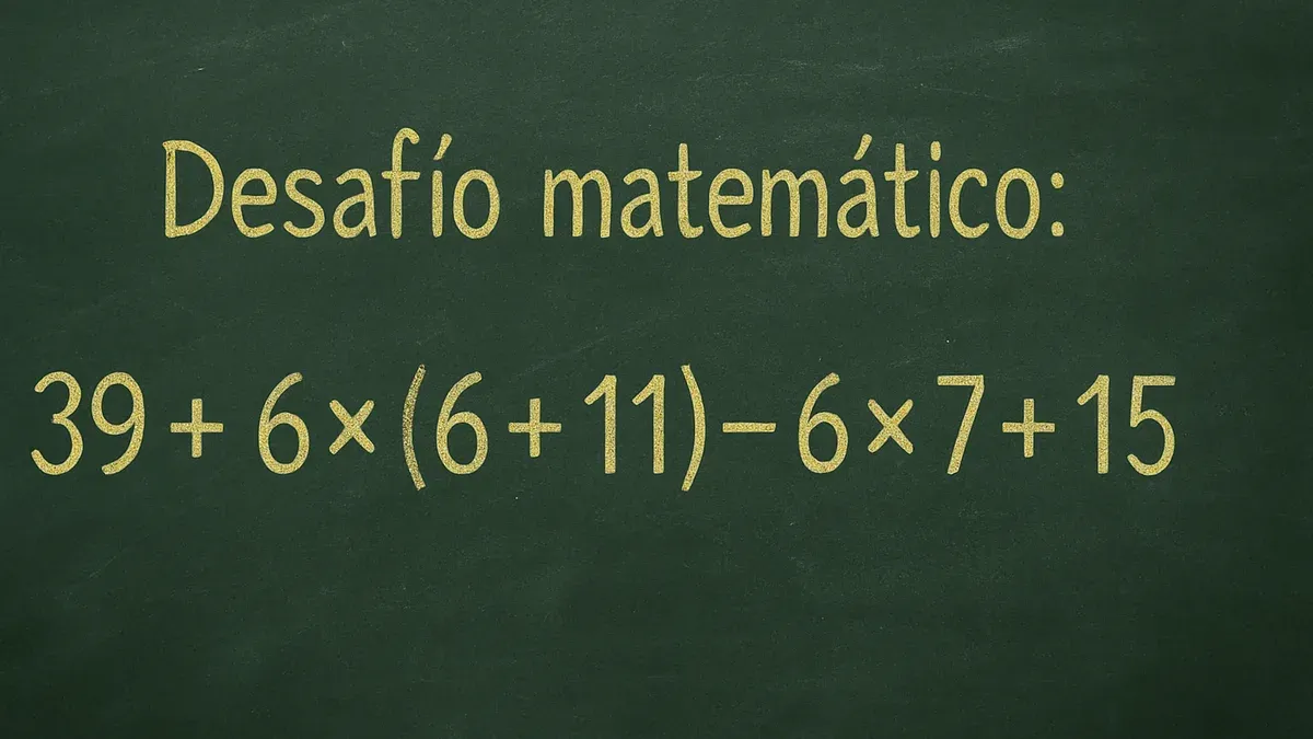 La regla esencial para resolver este desafío matemático es conocido como PEMDAS (por sus siglas en inglés) o jerarquía de operaciones.